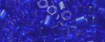 (image for) TOHO 1.5mm Cube Shape Seed Beads-Cobalt Blue Transparent