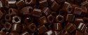 (image for) TOHO 1.5mm Cube Shape Seed Beads-Dark Brown Opaque