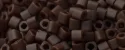 (image for) TOHO 1.5mm Cube Shape Seed Beads-Dark Brown Opaque Matte