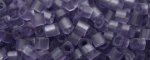 (image for) TOHO 1.5mm Cube Shape Seed Beads-Light Purple Transparent Matte