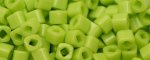 (image for) TOHO 2mm Cube Shape Seed Beads-Lime Opaque