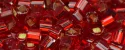 (image for) TOHO 3mm Cube Shape Seed Beads-Dark Ruby Silver Lined