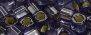 (image for) TOHO 3mm Cube Shape Seed Beads-Light Purple Silver Lined Matte