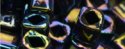 (image for) TOHO 4mm Cube Shape Seed Beads-Jet Black Iris Metallic