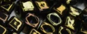 (image for) TOHO 4mm Cube Shape Seed Beads-Olive Brown Iris Metallic