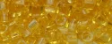 (image for) TOHO 2mm Cube Shape Seed Beads-Light Topaz Transparent