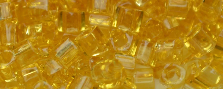 (image for) TOHO 2mm Cube Shape Seed Beads-Light Topaz Transparent