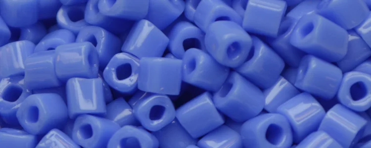 (image for) TOHO 2mm Cube Shape Seed Beads-Periwinkle Opaque