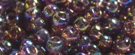 (image for) TOHO 8/o Round Seed Bead-Amethyst Transparent Rainbow #8T166B