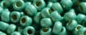 (image for) TOHO 8/o Round Seed Bead-Aqua Galvanized Matte PermaFinish #8TPF561F