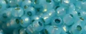 (image for) TOHO 11/o Round-Aqua Opal Silver Lined PermaFinish. 11TPF2117