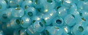 (image for) TOHO 11/o Round-Aqua Opal Silver Lined PermaFinish. 11TPF2117
