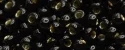 (image for) TOHO 11/o Round-Black Diamond Silver Lined. 11T2210