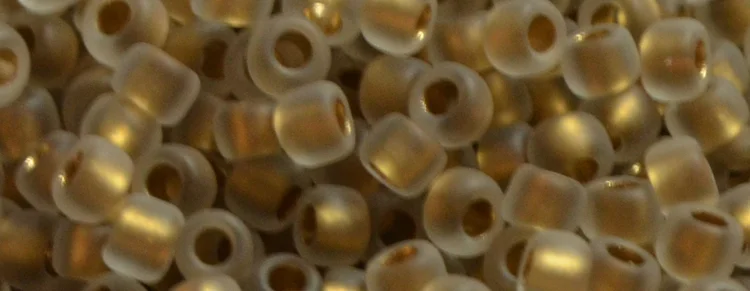 (image for) TOHO 11/o Round-Bronze Lined Crystal Matte. 11T989FM