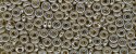 (image for) TOHO 11/o Demi Precision Round Seed Bead, Silver Galvanized (PermaFinish), color # 11TD-PF558