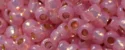 (image for) TOHO 11/o Round-Dark Pink Opal Silver Lined PermaFinish. 11TPF2106