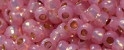 (image for) TOHO 15/o Round Seed Bead-Dark Pink Opal Silver Lined PermaFinish. 15TPF2106