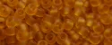 (image for) TOHO Size 8/o Round Seed Bead-Dark Topaz Transparent Matte 8T2CF