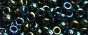 (image for) TOHO 8/o Round Seed Bead-Green Iris Metallic #8T84