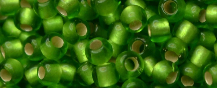 (image for) TOHO 11/o Round-Kelly Green Silver Lined Matte. 11T27F