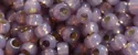 (image for) TOHO 8/o Round Seed Bead-Lavender Opal Silver Lined PermaFinish. 8TPF2108