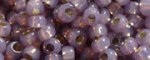 (image for) TOHO 8/o Round Seed Bead-Lavender Opal Silver Lined PermaFinish. 8TPF2108