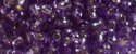 (image for) TOHO 11/o Round-Light Grape Silver Lined. 11T2219