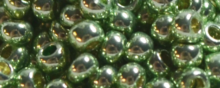 (image for) TOHO 8/o Round Seed Bead-Lime Galvanized PermaFinish #8TPF560