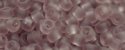 (image for) TOHO Size 8/o Round Seed Bead-Amethyst Transparent Matte 8T6BF
