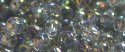 (image for) TOHO 8/o Round Seed Bead-Light Black Diamond Transparent Rainbow #8T176