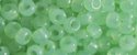 (image for) TOHO 11/o Round-Light Green Translucent. 11T1144
