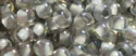 (image for) TOHO 11/o Round-Grey Lined Crystal Rainbow. 11T261