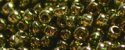 (image for) TOHO 11/o Round-Olive Green Gold Luster. 11T324