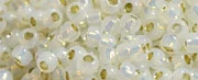 (image for) TOHO 11/o Round-Opal Silver Lined PermaFinish. 11TPF2101