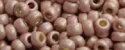 (image for) TOHO 11/o Round-Pink Galvanized Matte PermaFinish. 11TPF552F