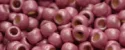 (image for) TOHO 11/o Round-Rose Galvanized Matte PermaFinish. 11TPF553F