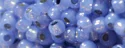 (image for) TOHO 8/o Round Seed Bead-Tanzanite Opal Silver Lined PermaFinish. 8TPF2123