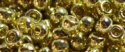 (image for) TOHO 11/o Round-Yellow Gold Galvanized PermaFinish. 11TPF559