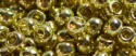 (image for) TOHO 11/o Round-Yellow Gold Galvanized PermaFinish. 11TPF559