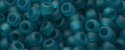 (image for) TOHO 15/o Round Seed Bead-Blue Zircon Transparent Matte. 15T7BDF