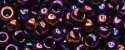 (image for) TOHO 15/o Round Seed Bead-Burgundy Iris Higher Metallic. 15T503