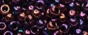 (image for) TOHO 15/o Round Seed Bead-Burgundy Iris Higher Metallic. 15T503