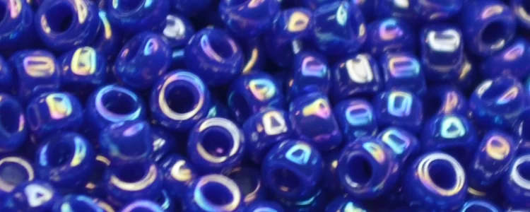 (image for) TOHO 11/o Round-Cobalt Blue Opaque Rainbow. 11T408
