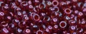 (image for) TOHO 15/o Round Seed Bead-Cranberry Gold Luster. 15T332