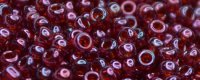 (image for) TOHO 15/o Round Seed Bead-Cranberry Gold Luster. 15T332