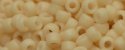 (image for) TOHO 15/o Round Seed Bead-Cream Chalk Matte Opaque. 15T763