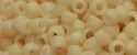 (image for) TOHO 15/o Round Seed Bead-Cream Chalk Matte Opaque. 15T763