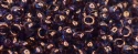 (image for) TOHO 15/o Round Seed Bead-Dark Amethyst Gold Luster. 15T201