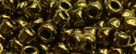 (image for) TOHO 15/o Round Seed Bead-Dark Gold Bronze Metallic. 15T223