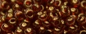 (image for) TOHO 15/o Round Seed Bead-Dark Hyacinth Gold Luster. 15T329